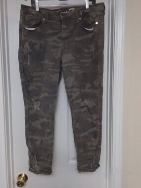 Seven7 Jeans Skinny Easy Fit Camou Jeans Size 16